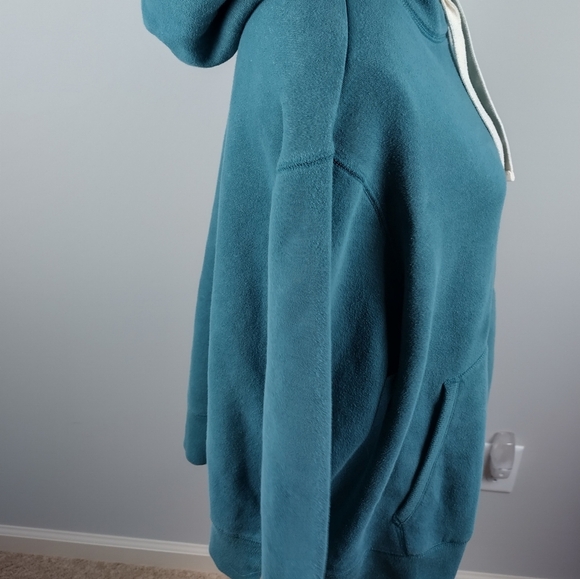 Member's Mark Hoodie Sweatshirt Green Luxe Knit Pullover 2xl Newport Boyfriend - Picture 7 of 13